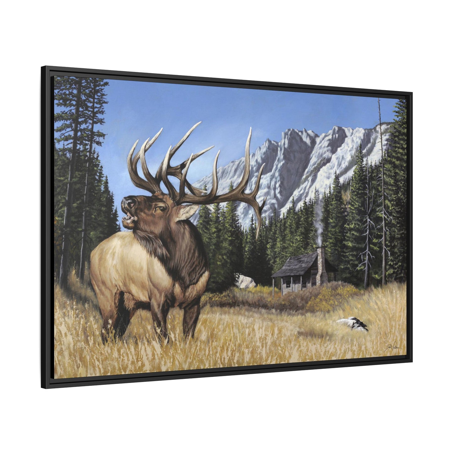 "Sanctuary" Framed Canvas