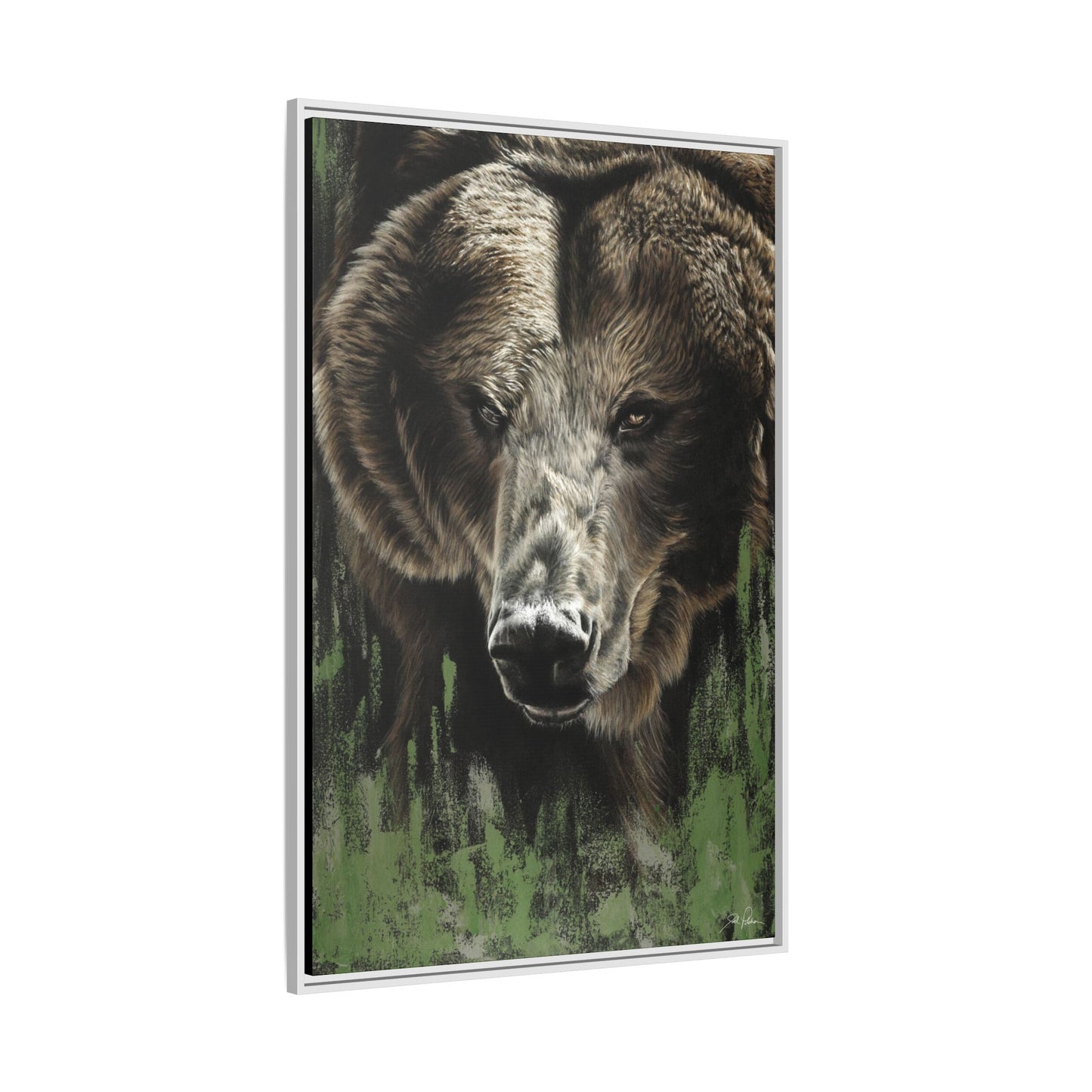 "Beast" Framed Canvas