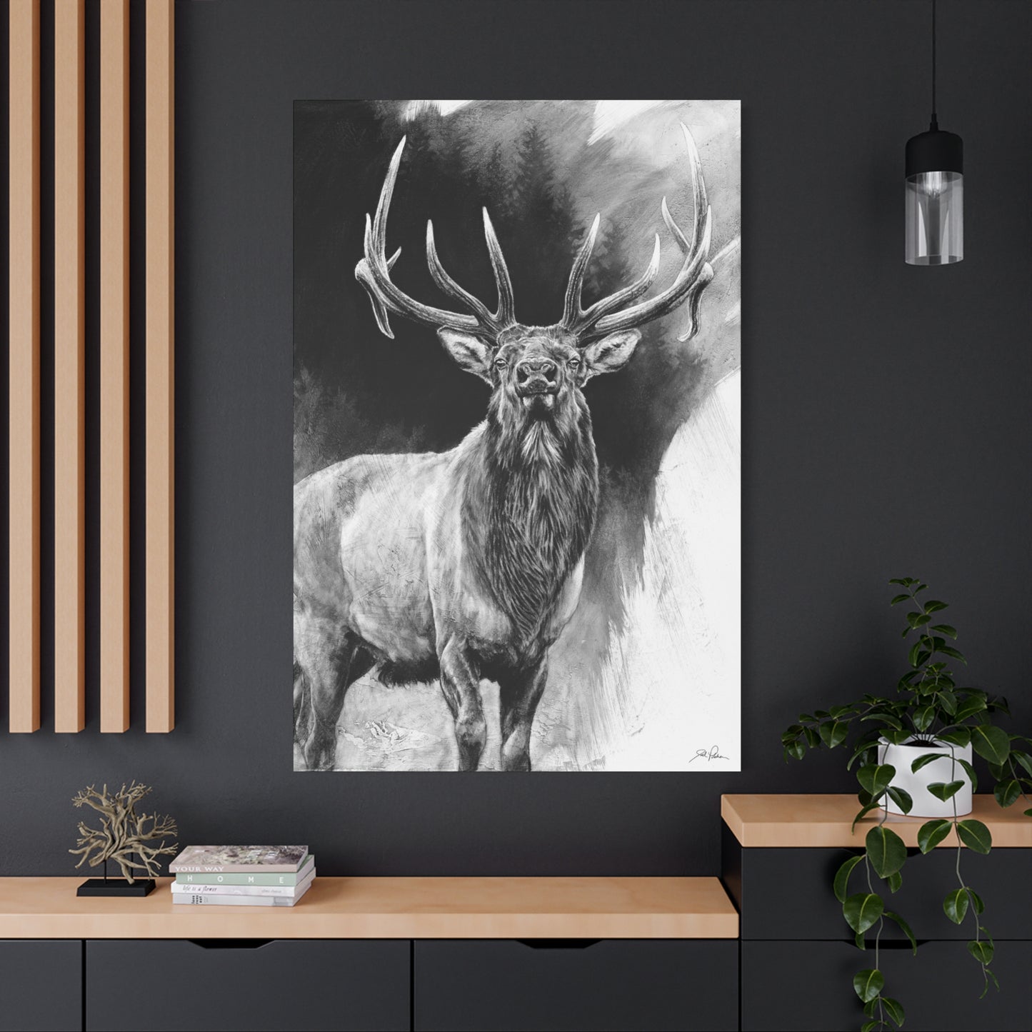 "Standing Tall" Stretched Canvas