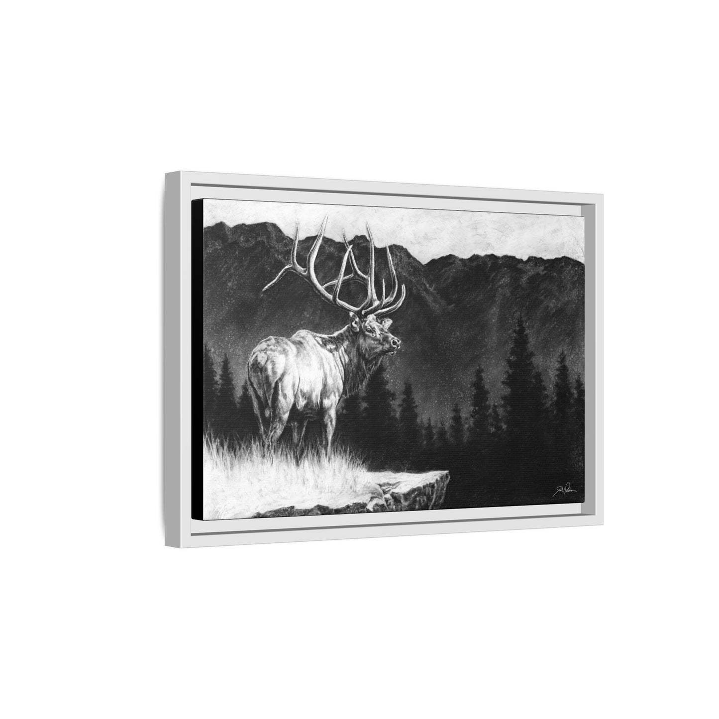 "Relentless" Framed Canvas