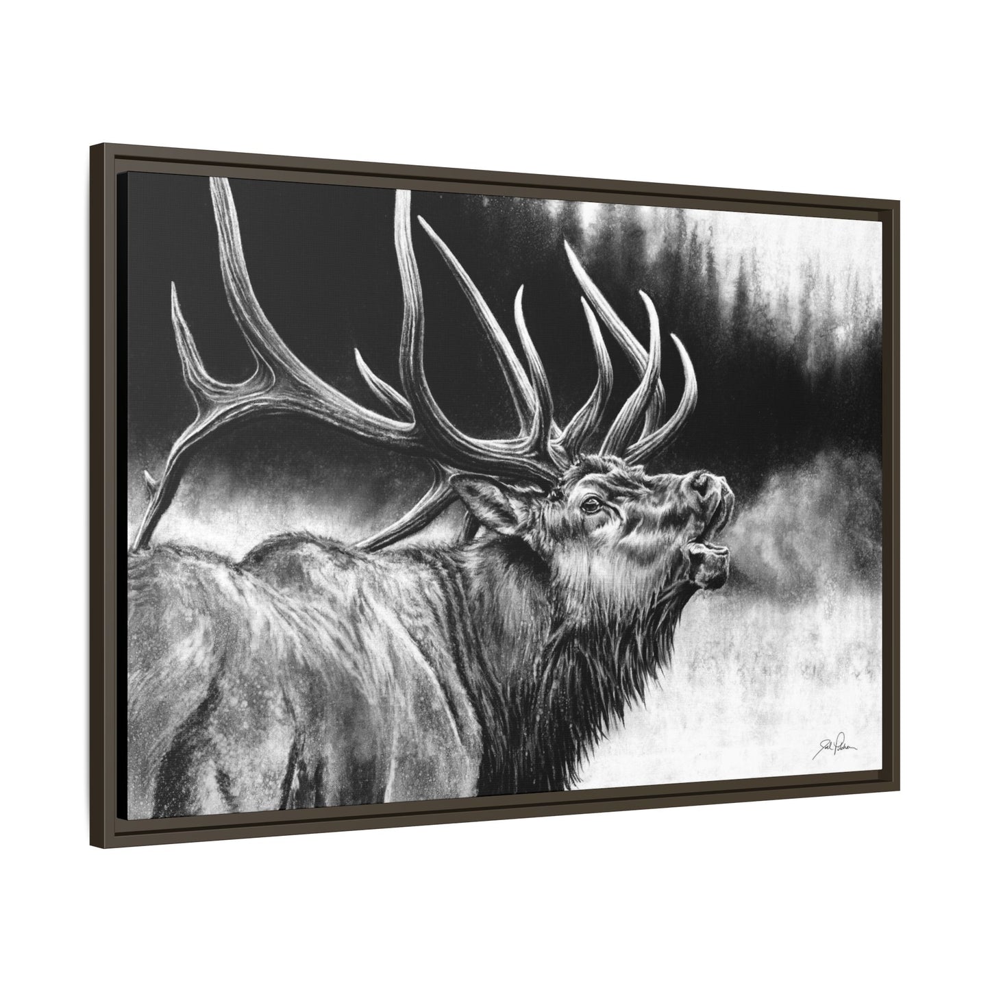"Autumn Anthem" Framed Canvas
