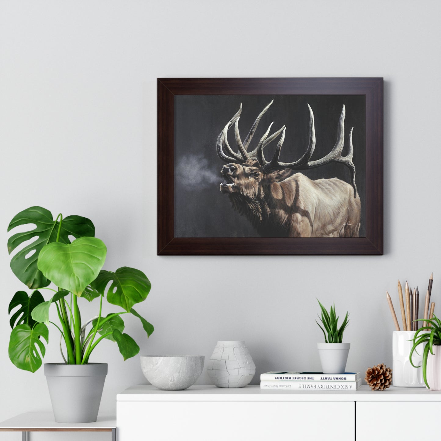 "Royal Persuasion" Framed Paper Print