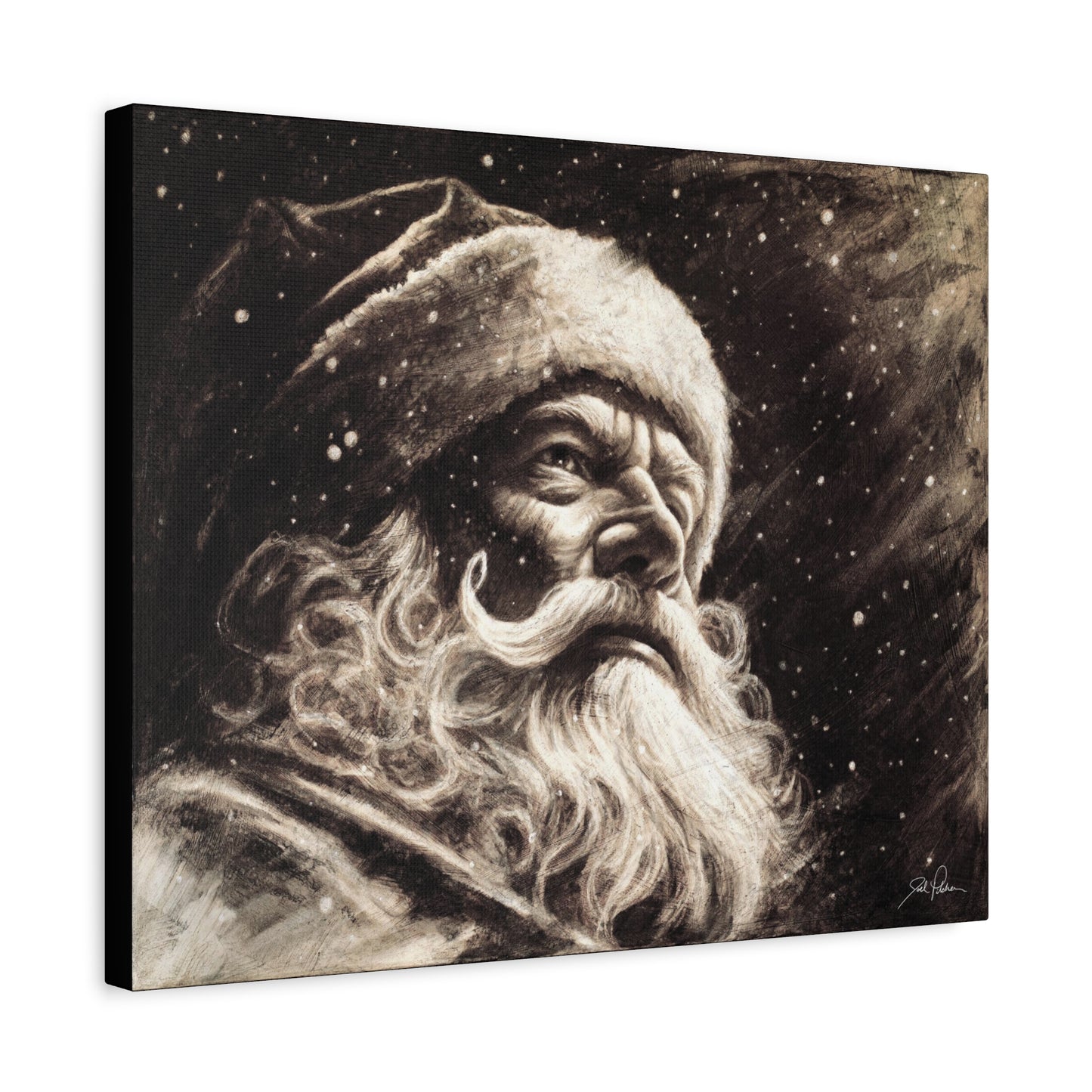 "Kris Kringle" Stretched Canvas