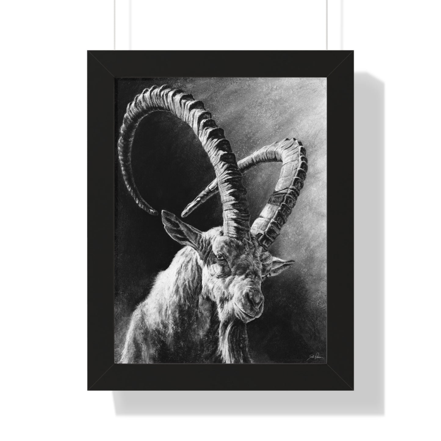 "Ibex" Framed Paper Print