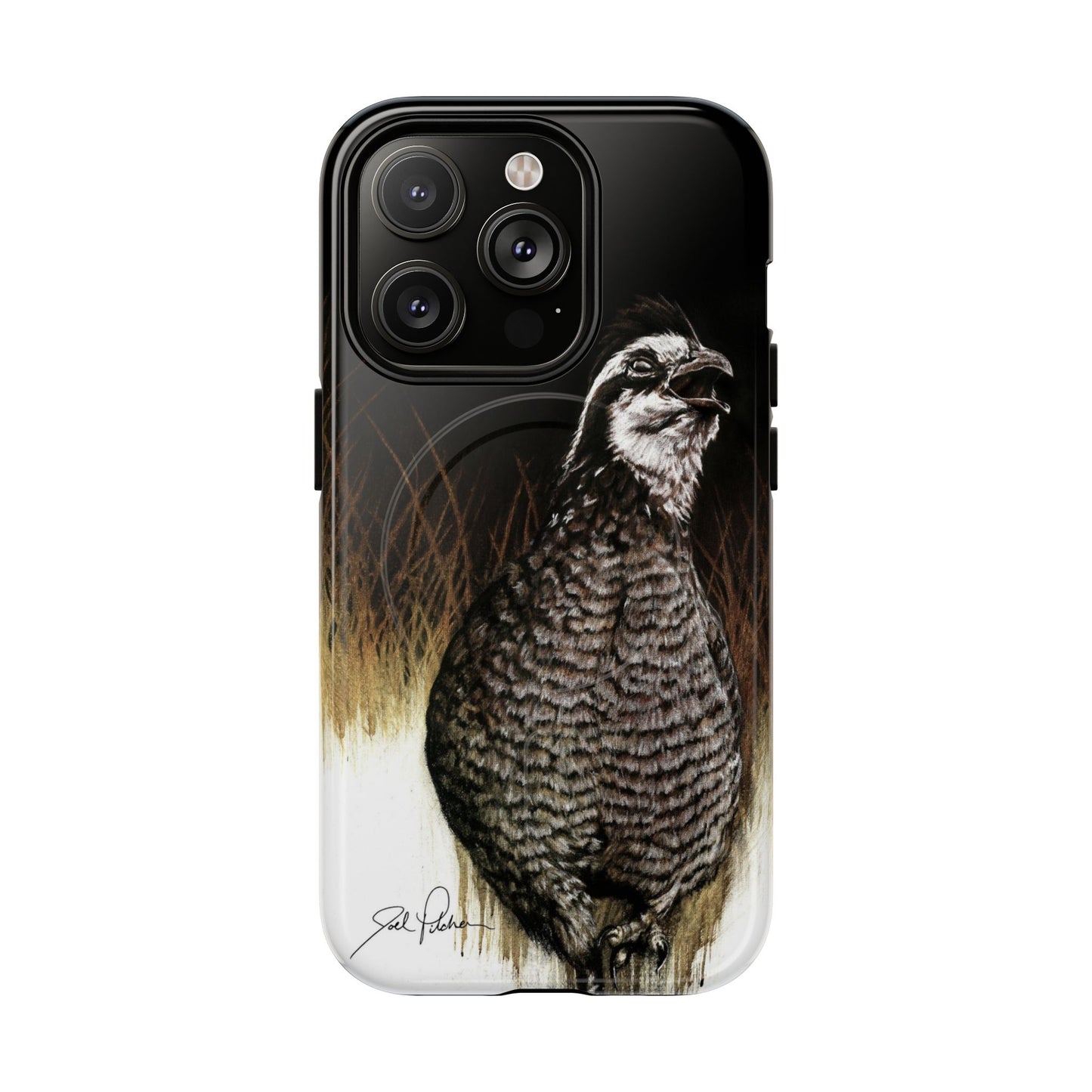 "Call of the Upland Quail" Magnetic Tough Case