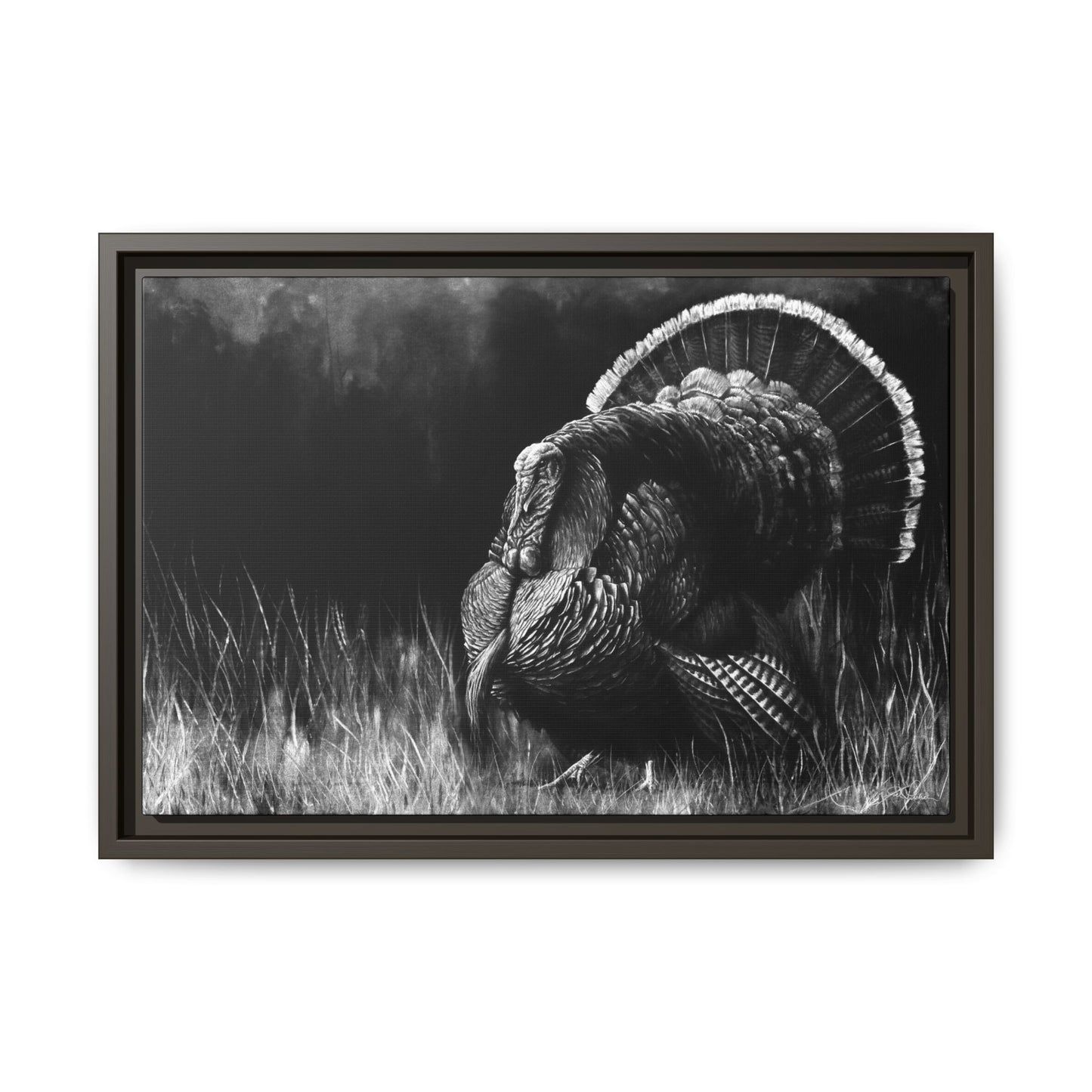 "Light It Up" Framed Canvas