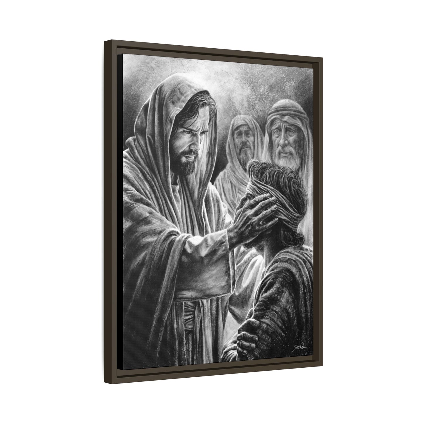 "That We May See" Framed Canvas