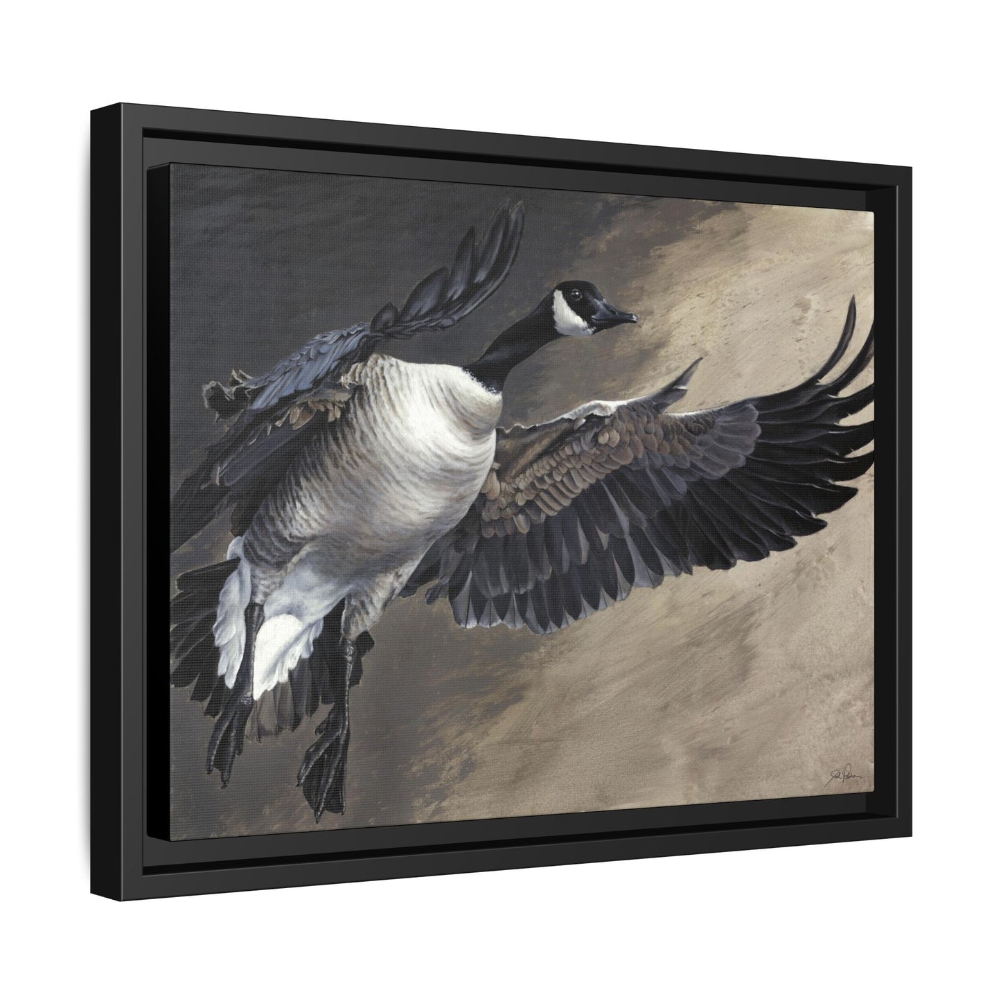 "Homeward Bound" Framed Canvas