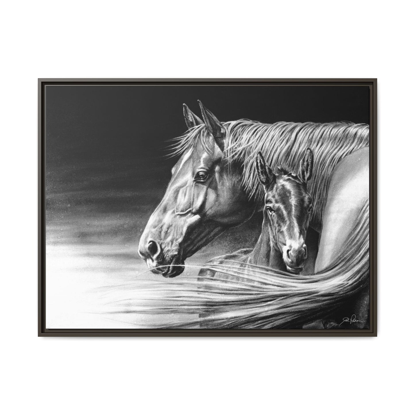 "Safe and Sound" Framed Canvas