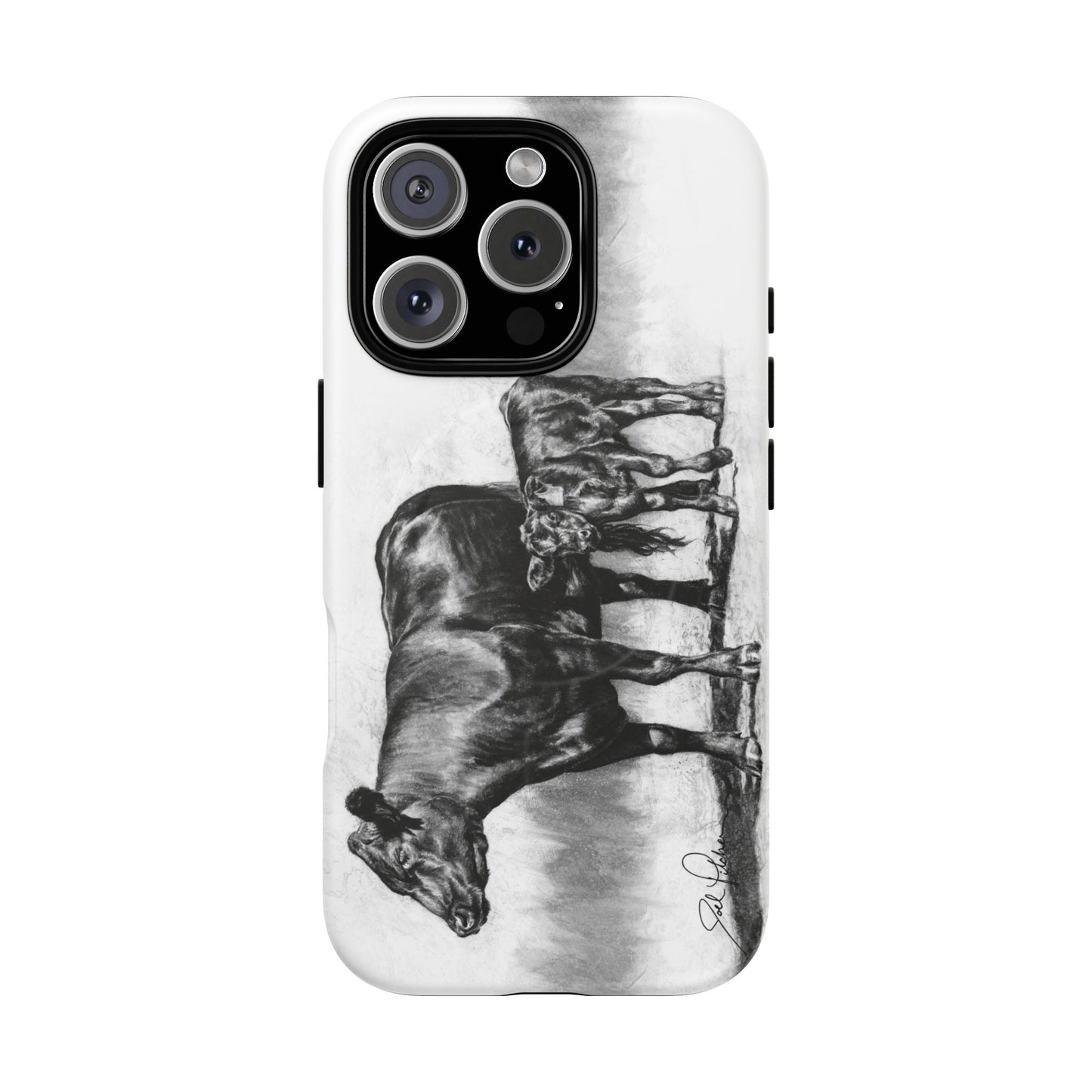 "Mama Cow & Calf" Magnetic Tough Case