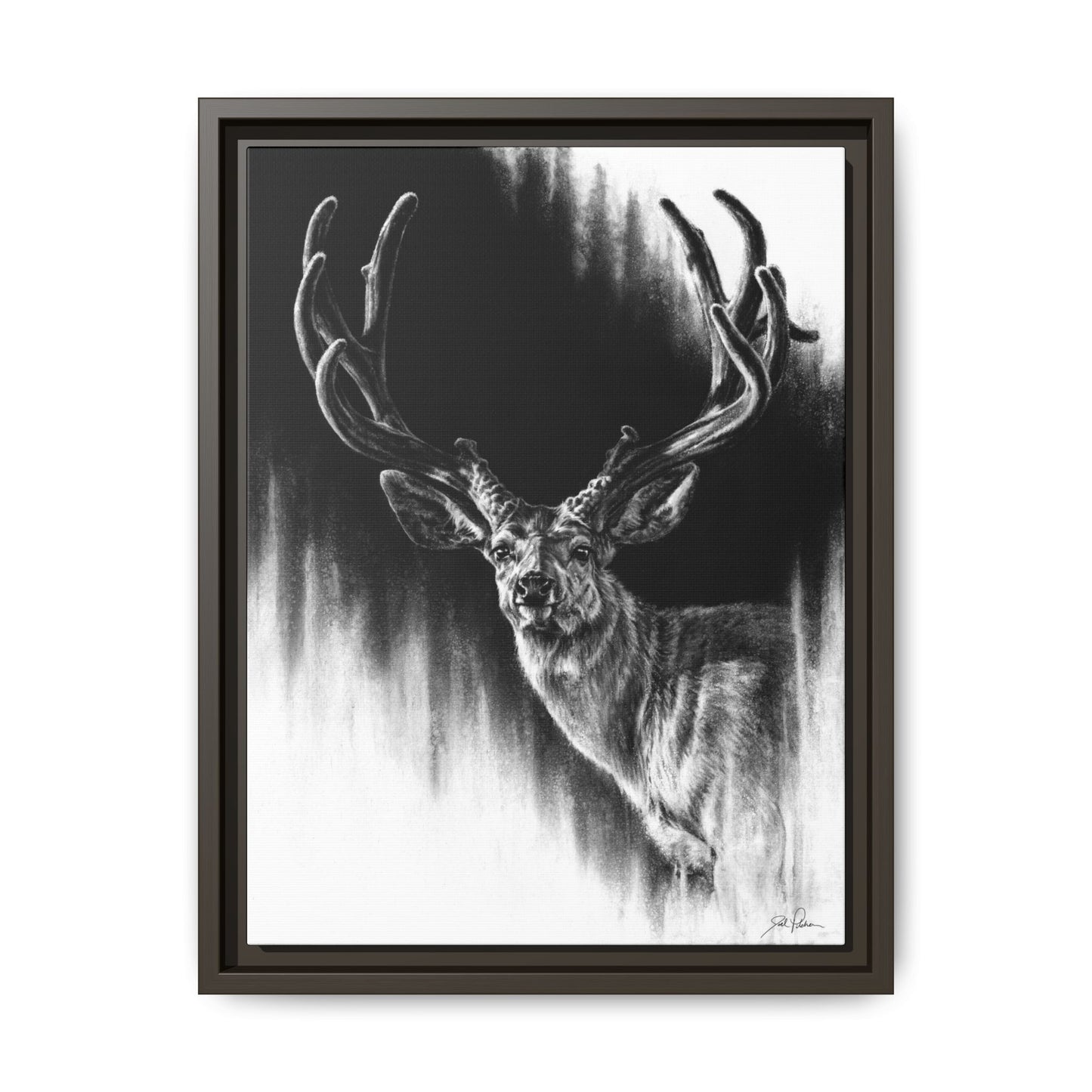 "Summer Swag" Framed Canvas