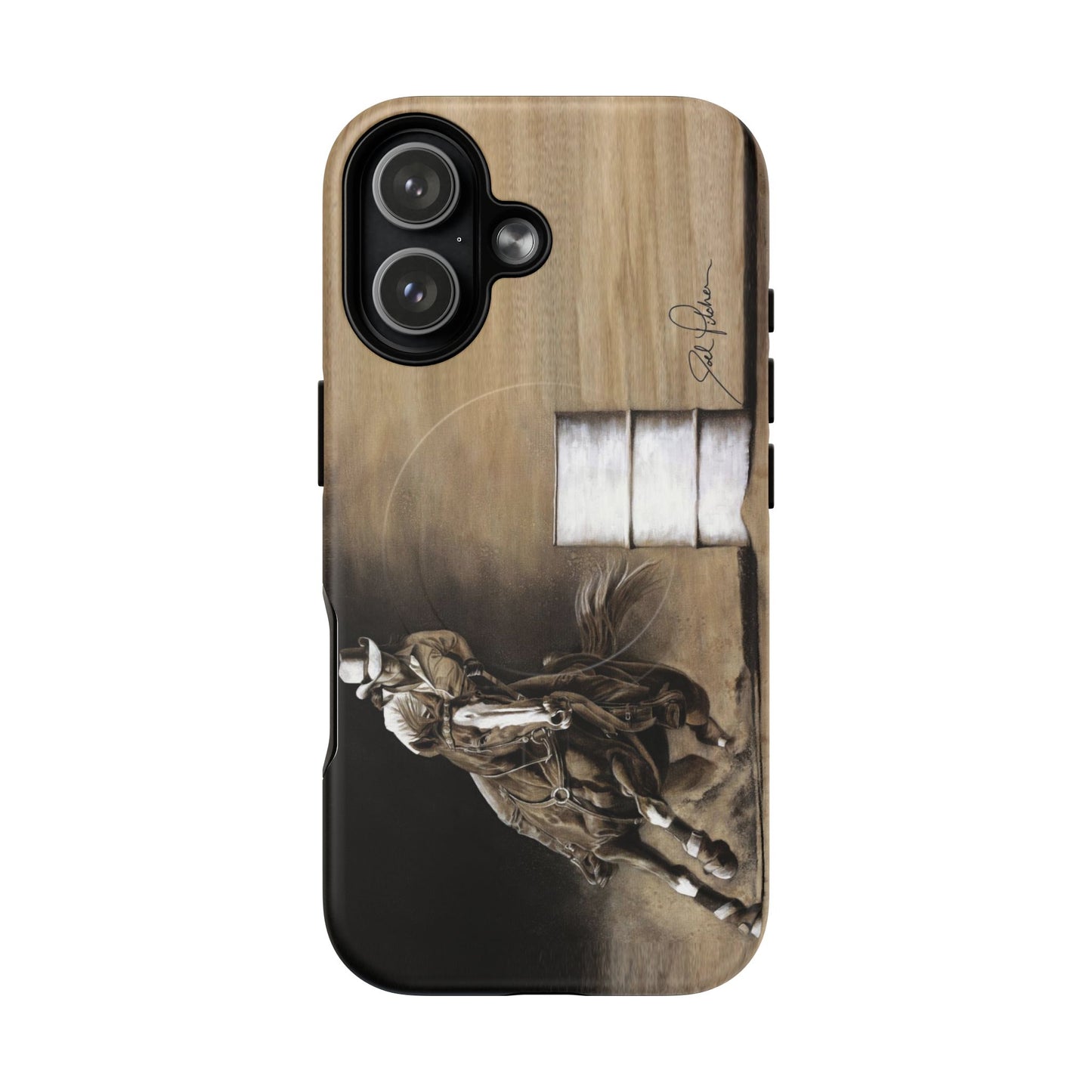 "Turn and Burn" Magnetic Tough Case