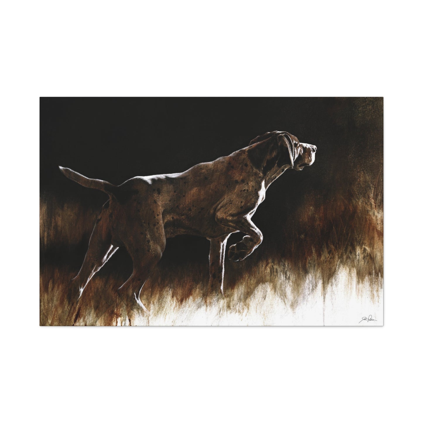 "On Point" Stretched Canvas