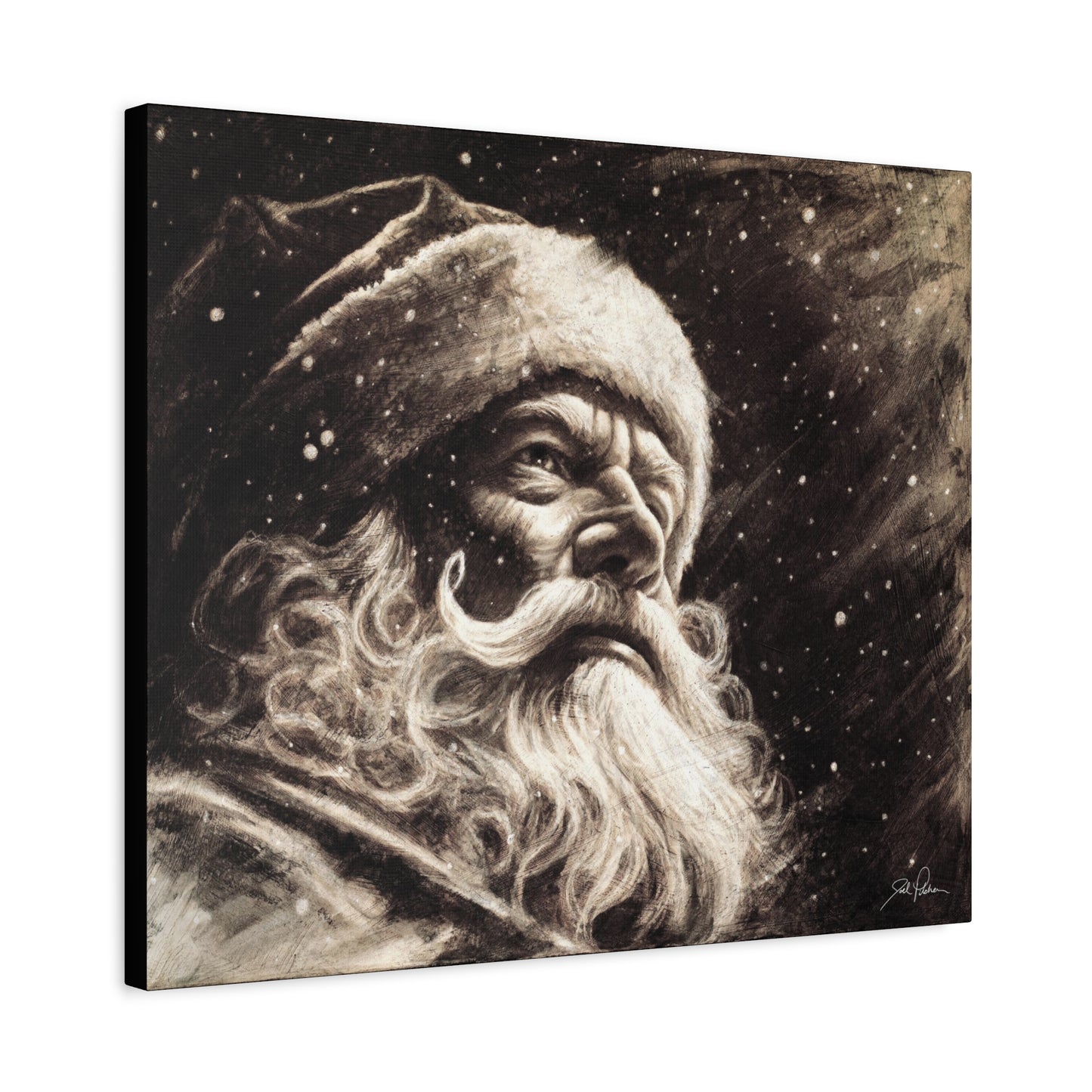 "Kris Kringle" Stretched Canvas