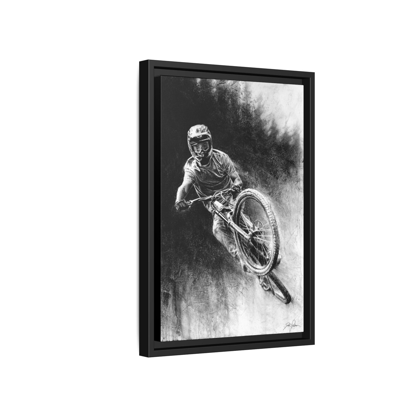 "Mountain Air" Framed Canvas