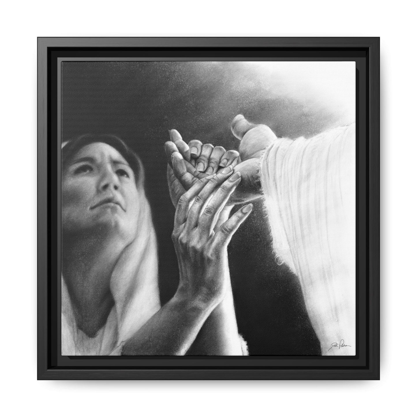 "Be of Good Comfort" Framed Canvas