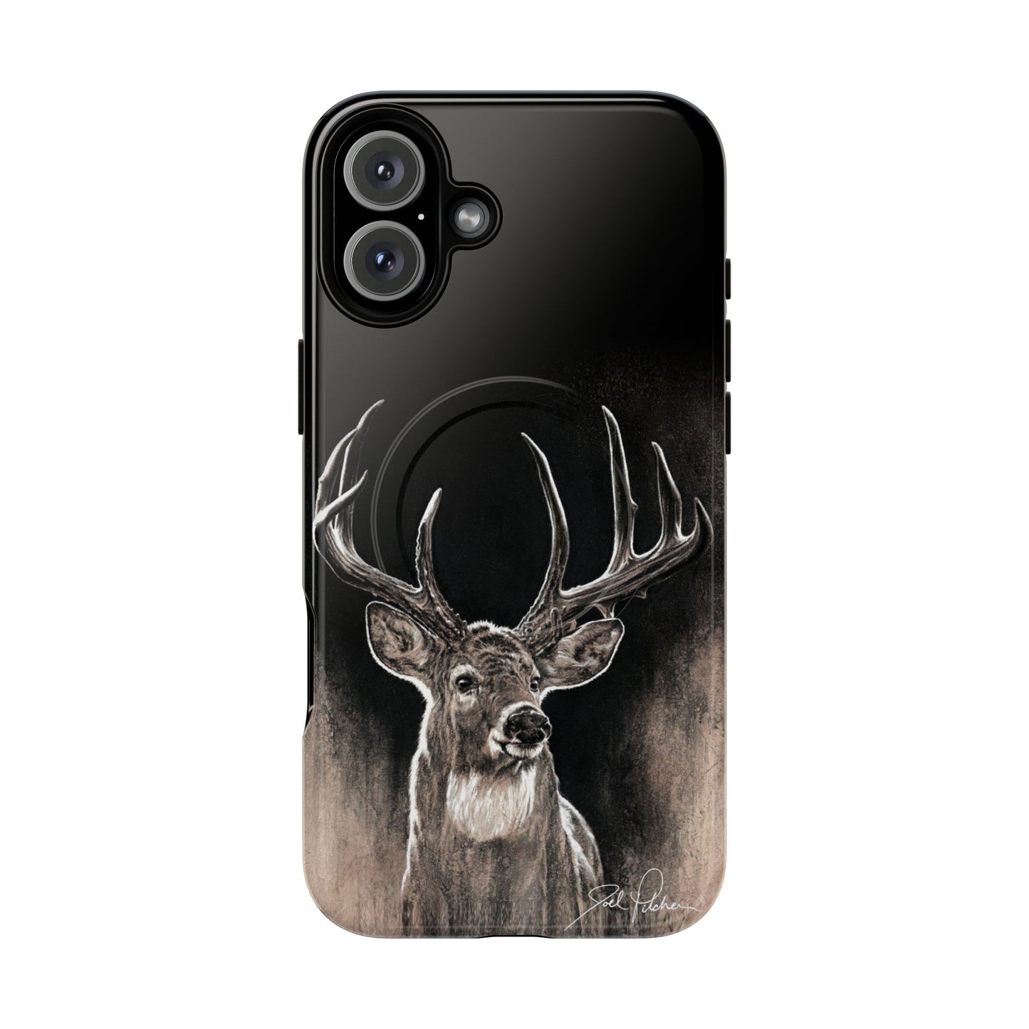 "Backlit Buck" Magnetic Tough Case