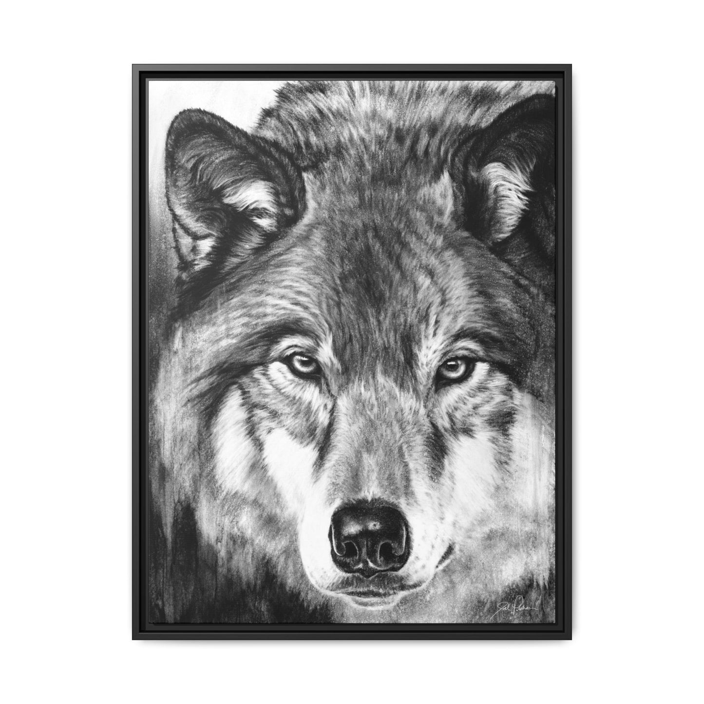 "I See You" Framed Canvas