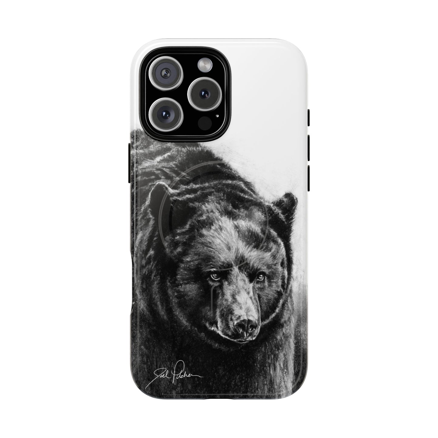 "Black Bear" Magnetic Tough Case