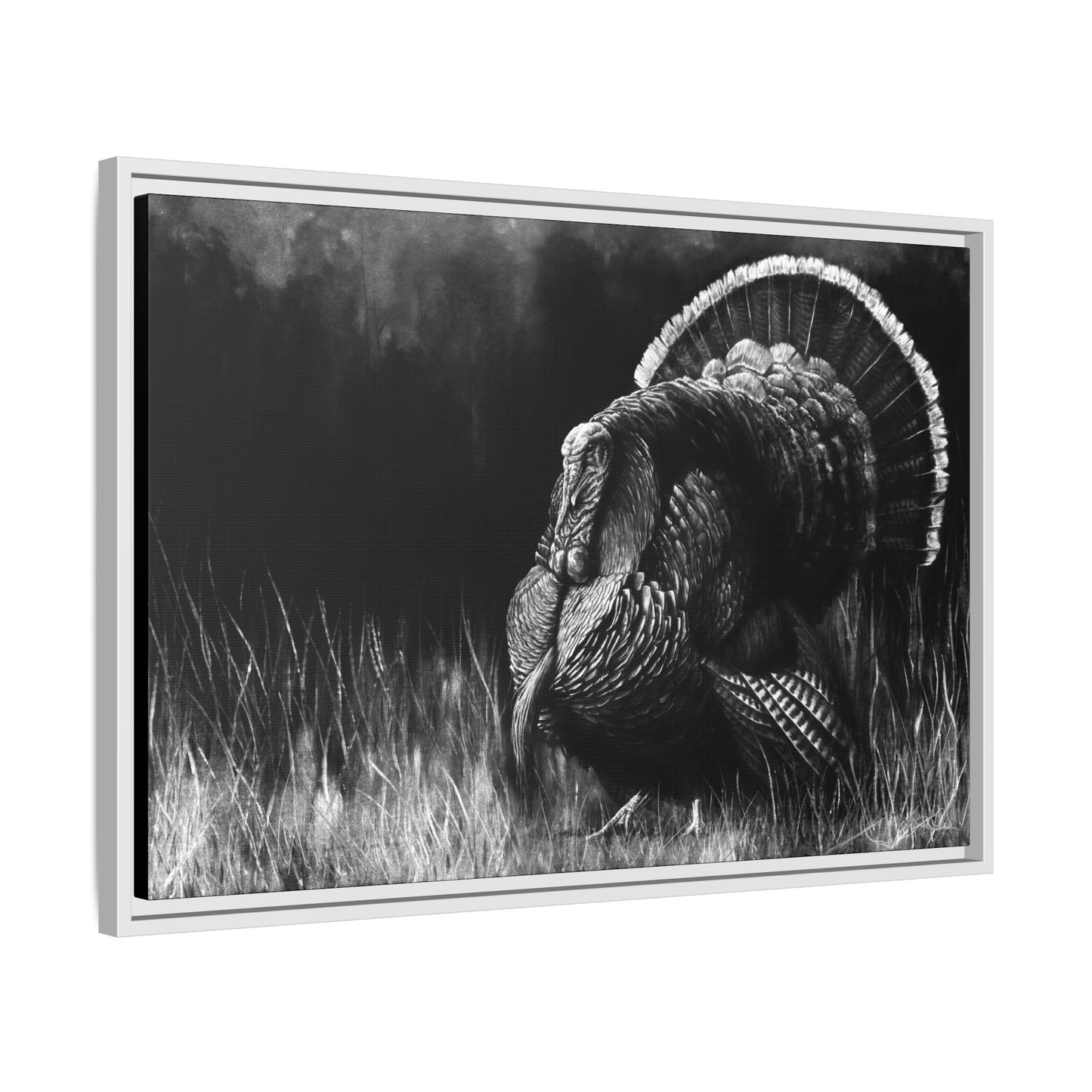 "Light It Up" Framed Canvas