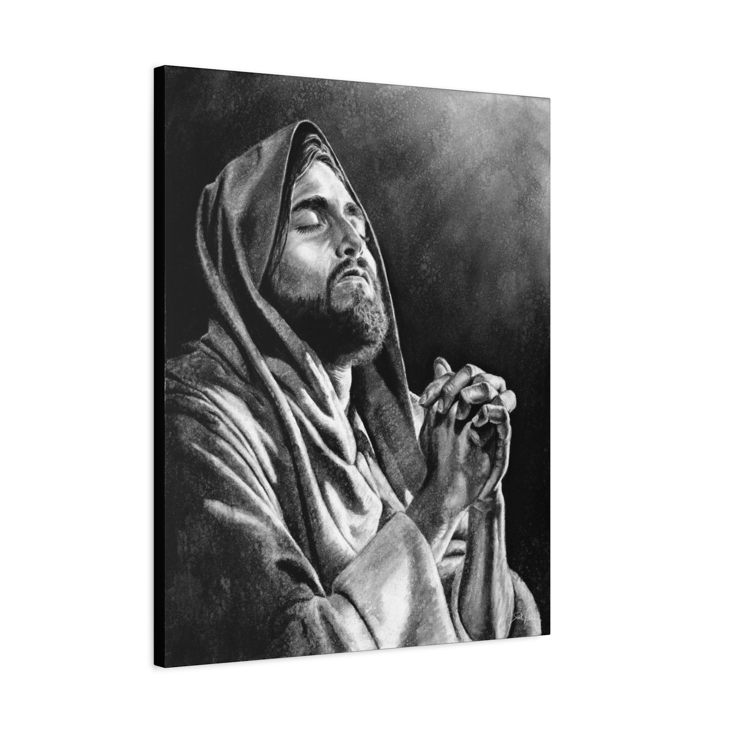 "Thy Will Be Done" Stretched Canvas