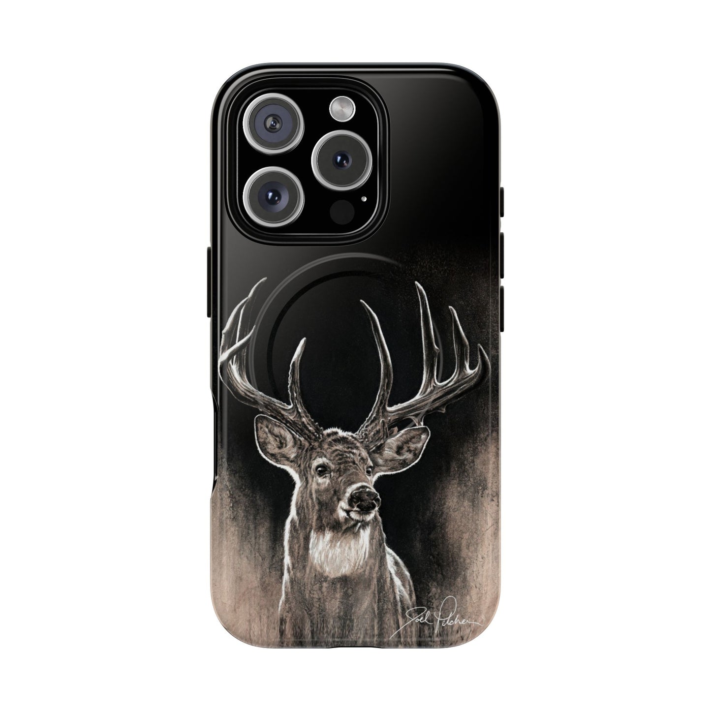 "Backlit Buck" Magnetic Tough Case