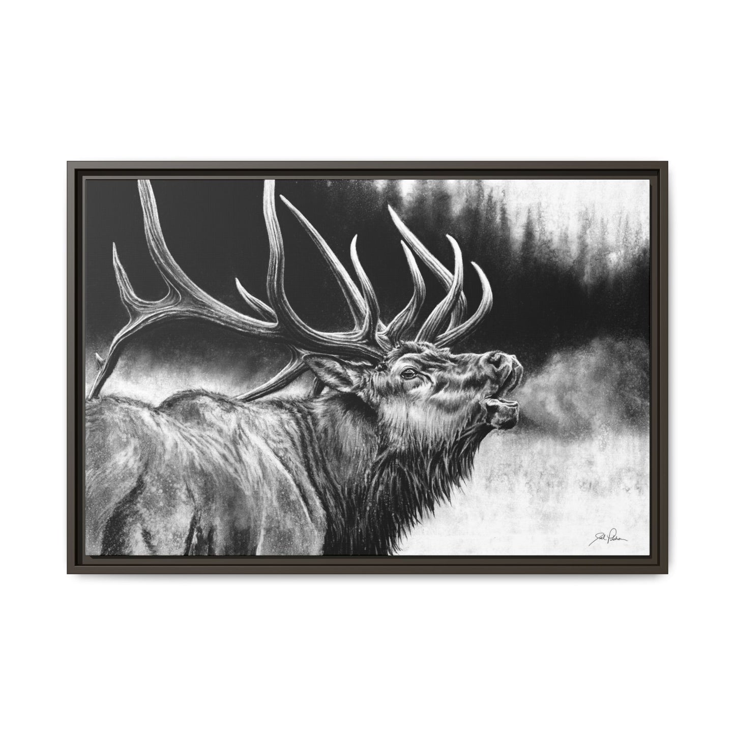 "Autumn Anthem" Framed Canvas