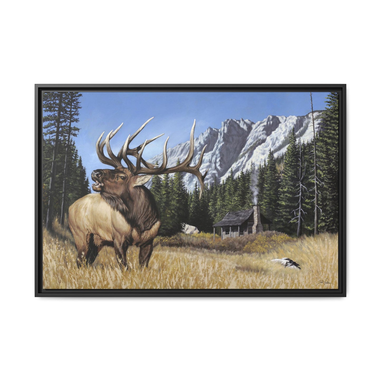 "Sanctuary" Framed Canvas