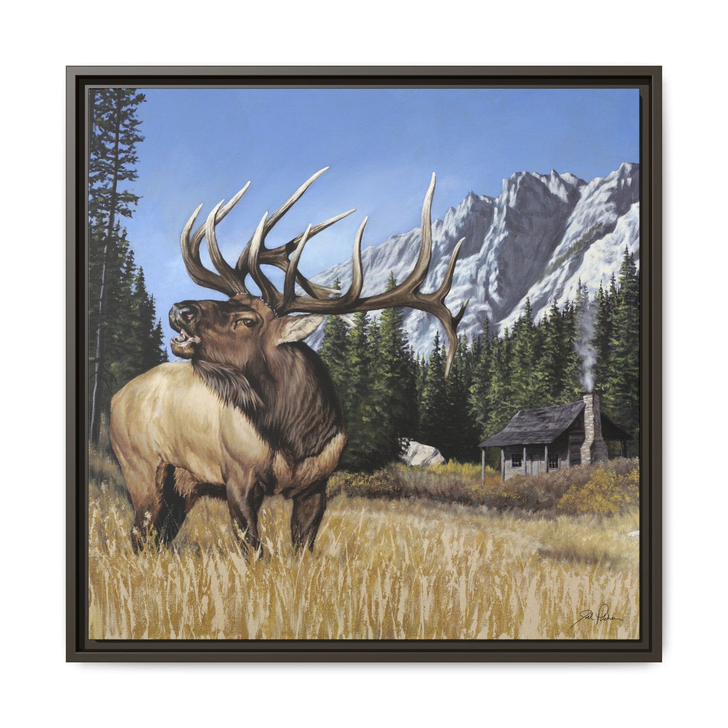 "Sanctuary" Framed Canvas