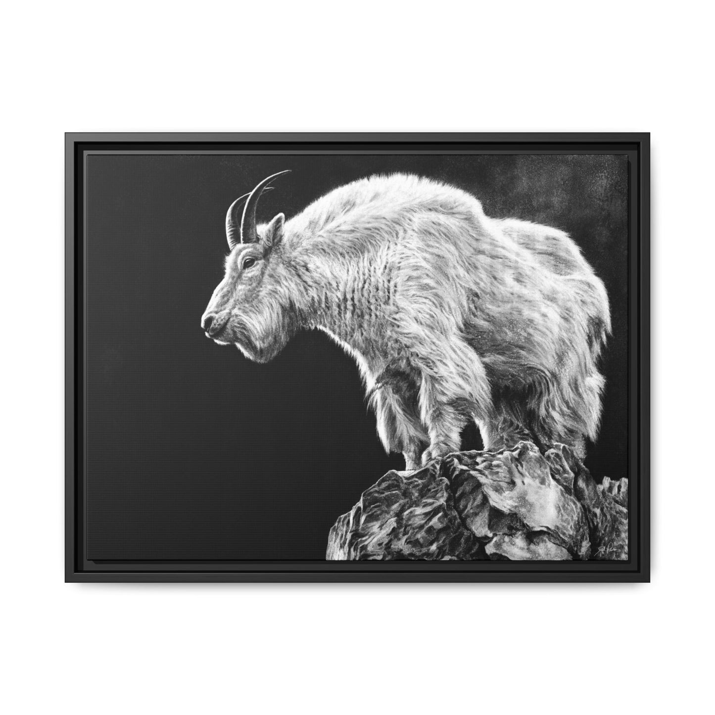 "Overwatch" Framed Canvas