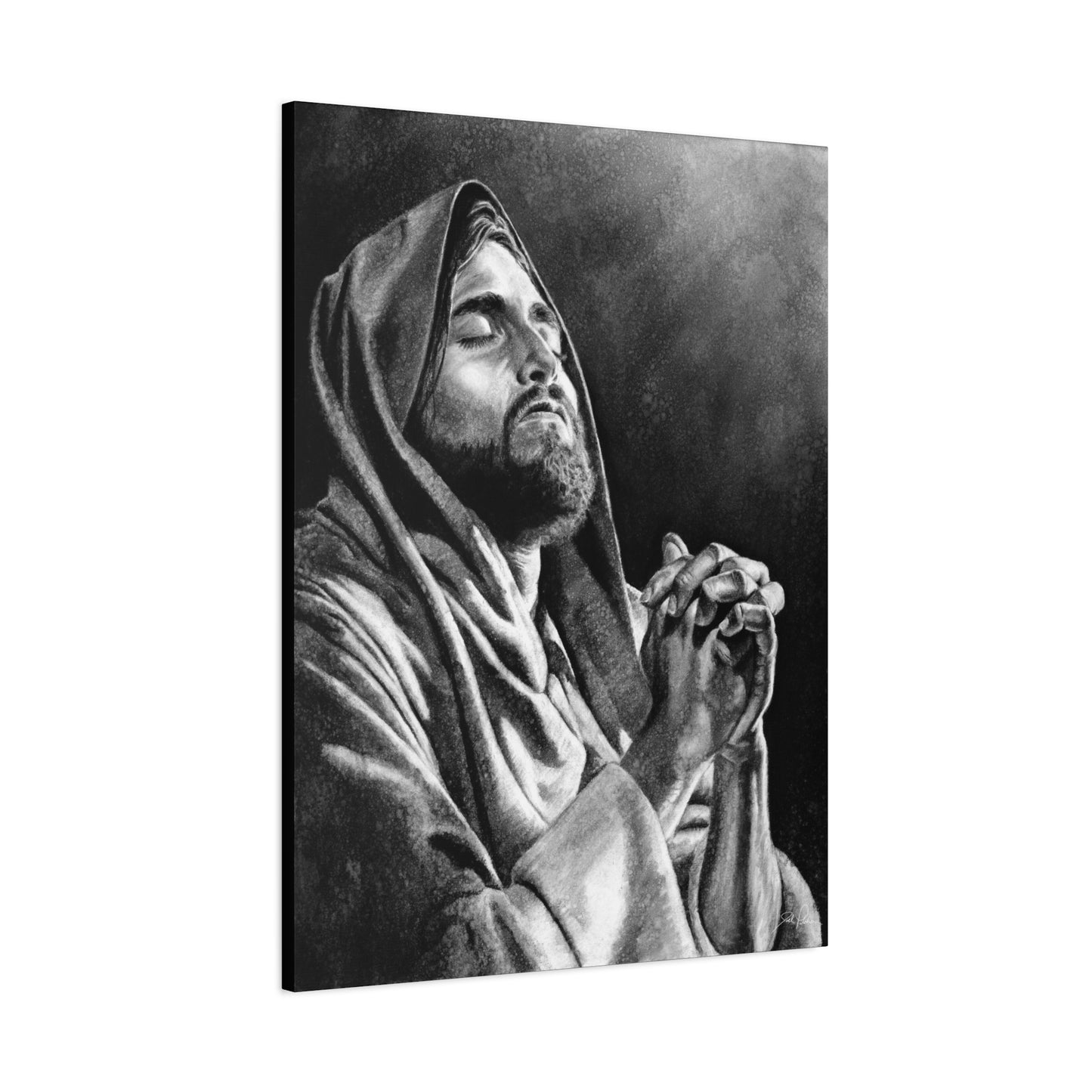 "Thy Will Be Done" Stretched Canvas