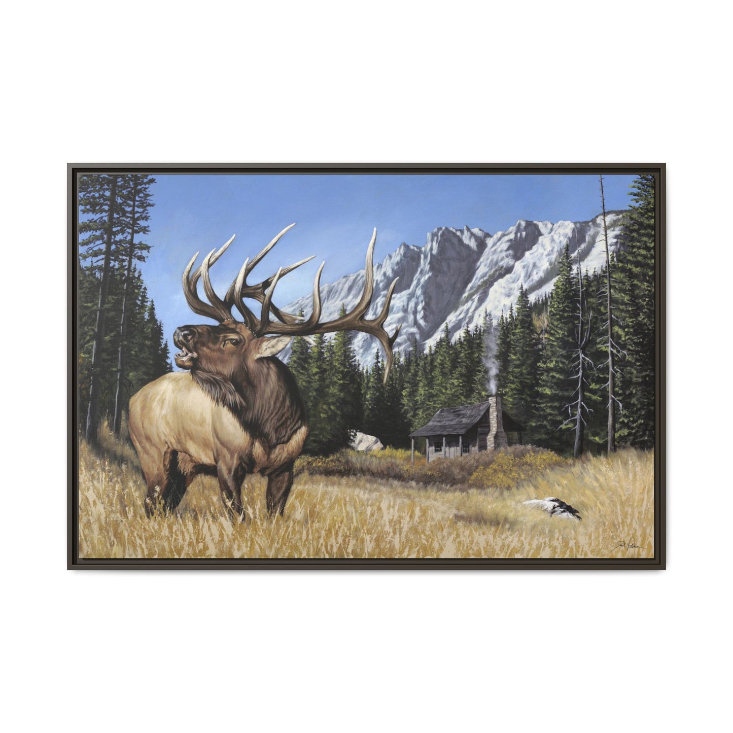 "Sanctuary" Framed Canvas