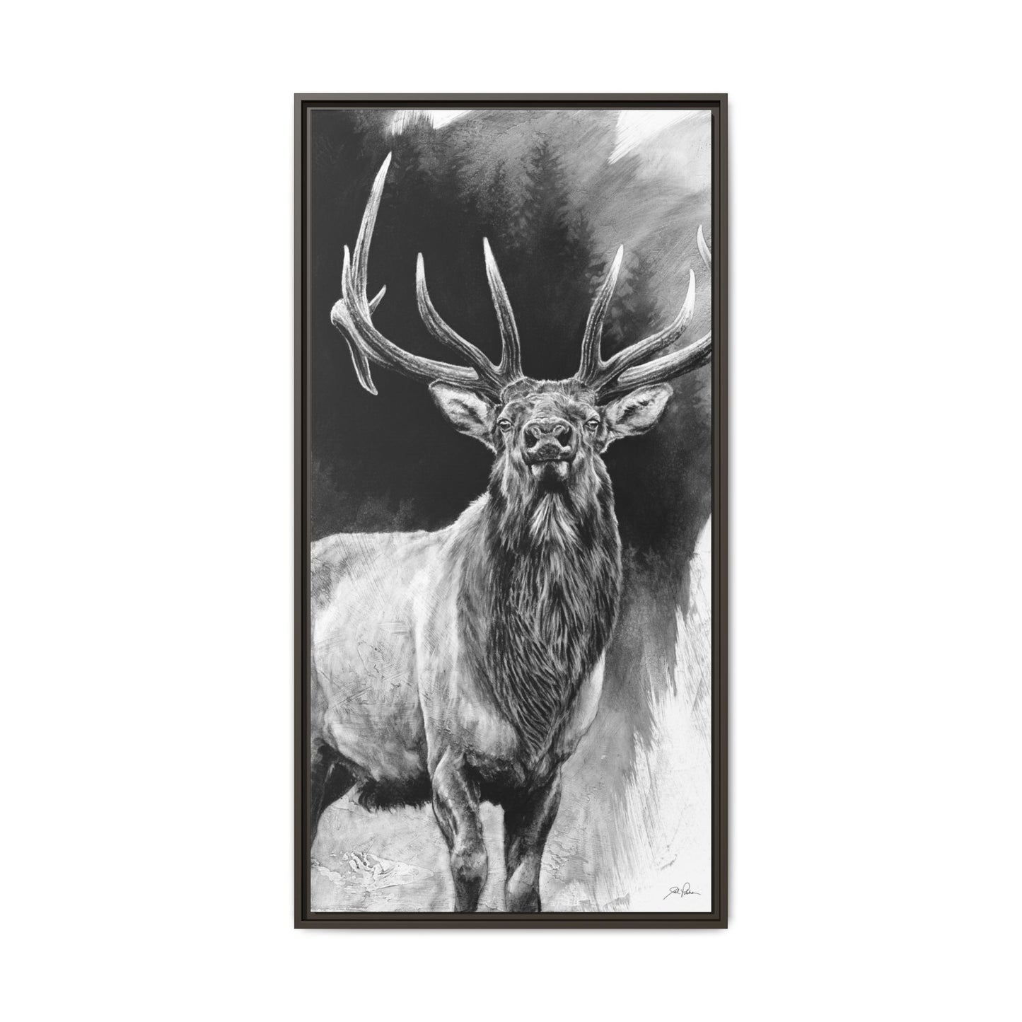 "Standing Tall" Framed Canvas