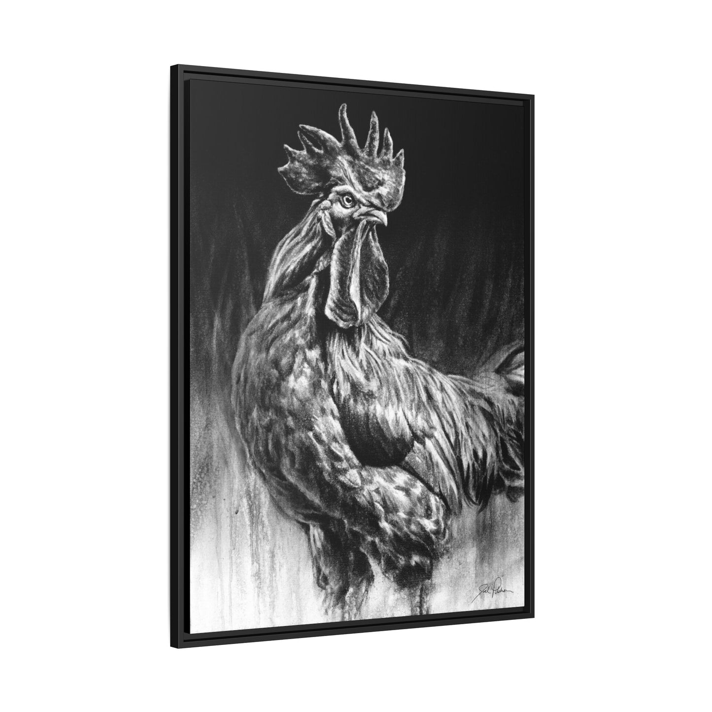 "Yard Boss" Framed Canvas