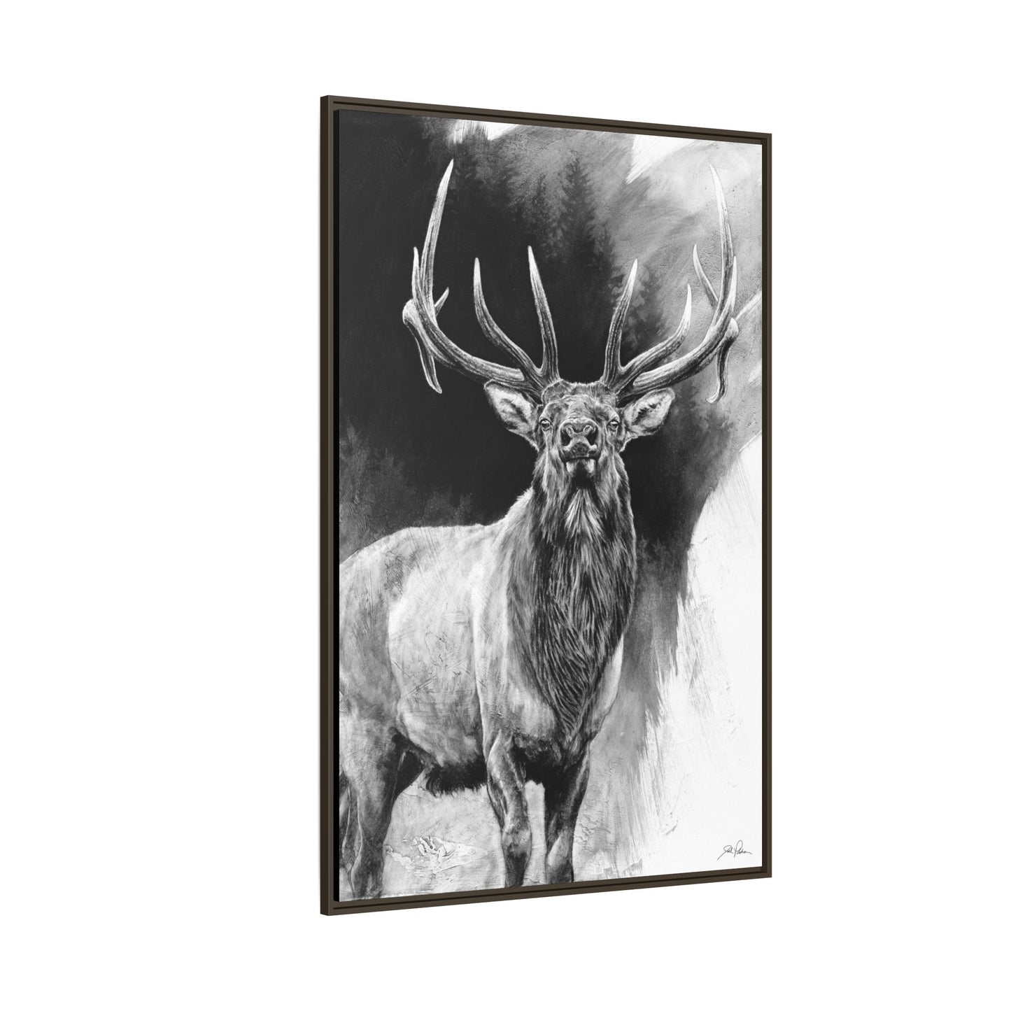 "Standing Tall" Framed Canvas