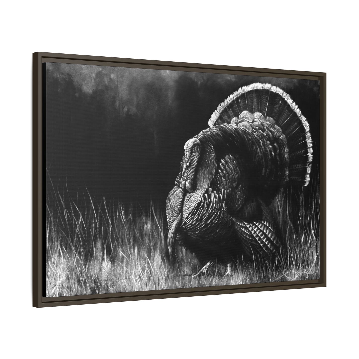 "Light It Up" Framed Canvas