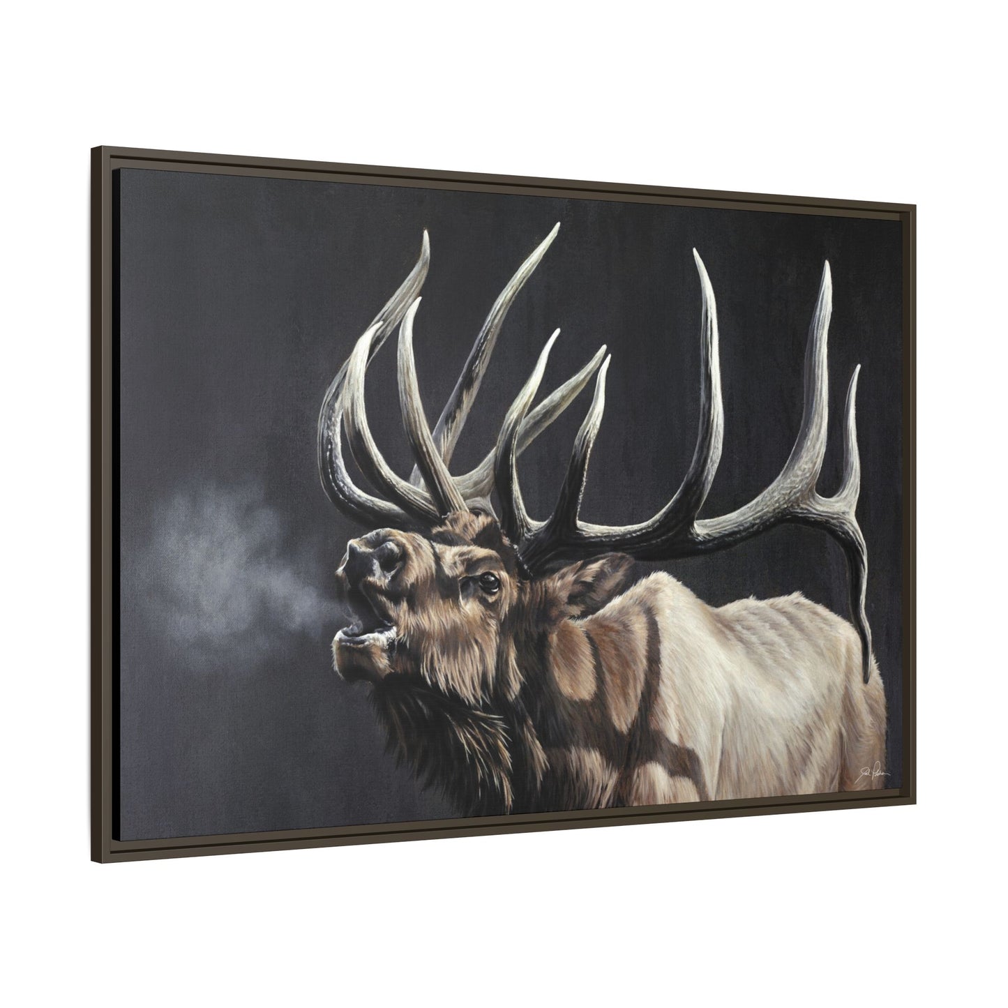 "Royal Persuasion" Framed Canvas