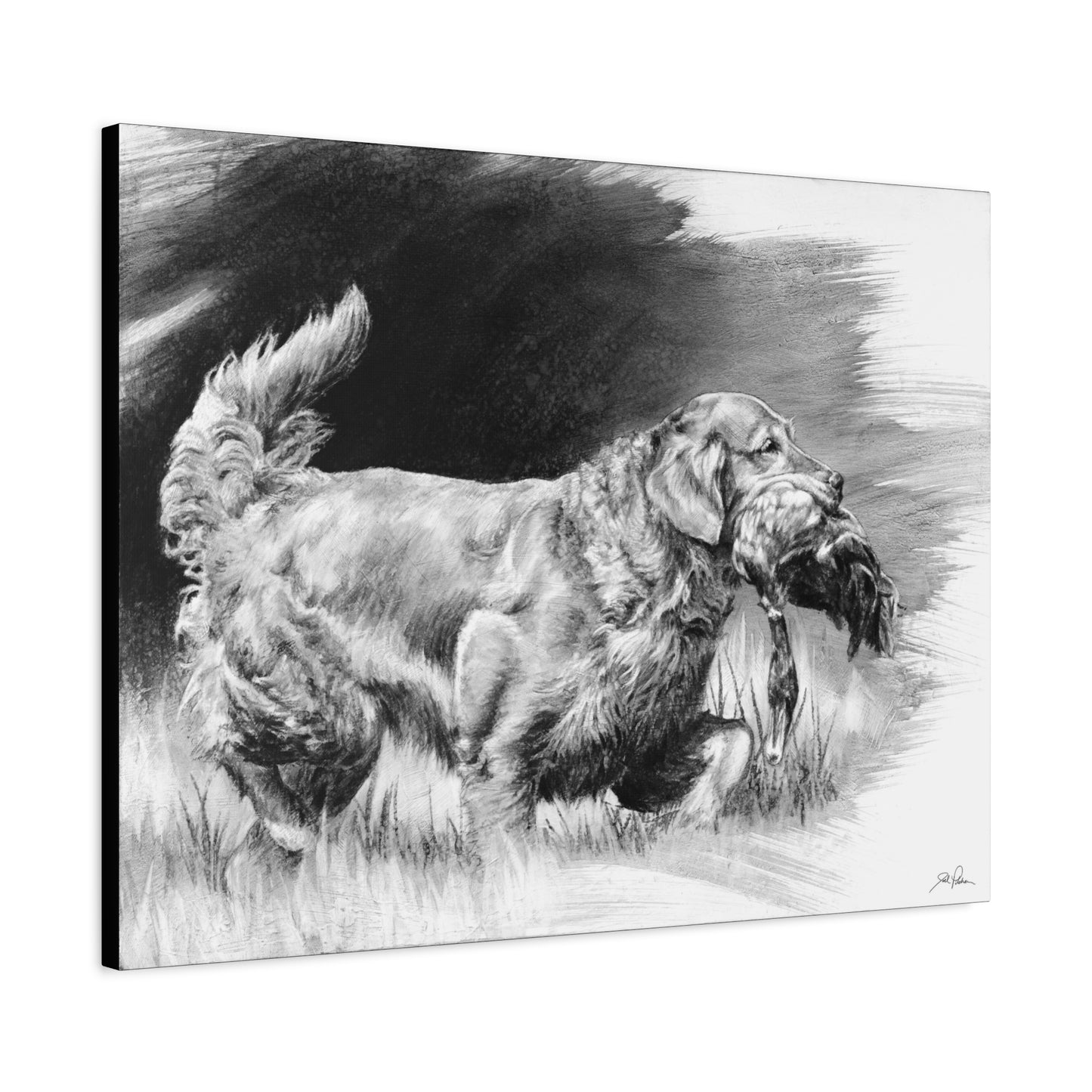 "Good Dog" Stretched Canvas