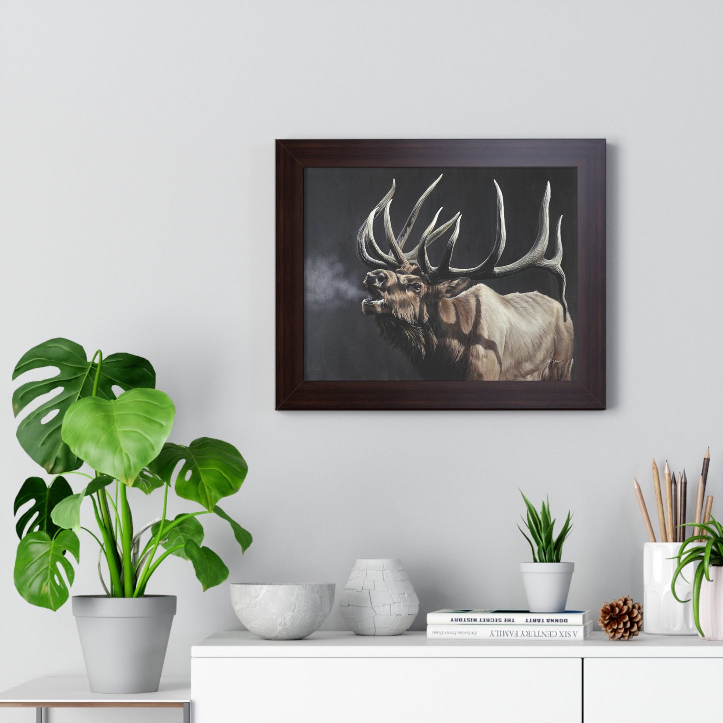 "Royal Persuasion" Framed Paper Print