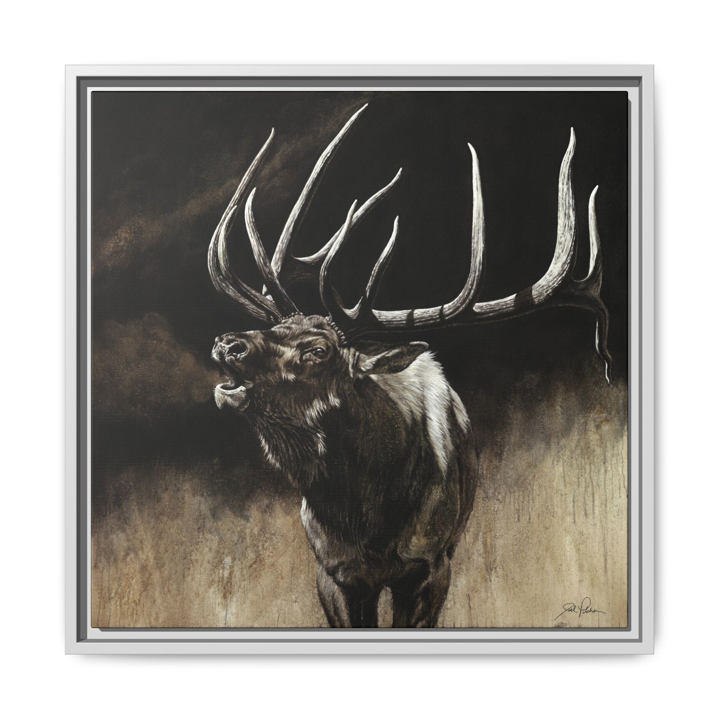 "Call of the Wild" Framed Canvas