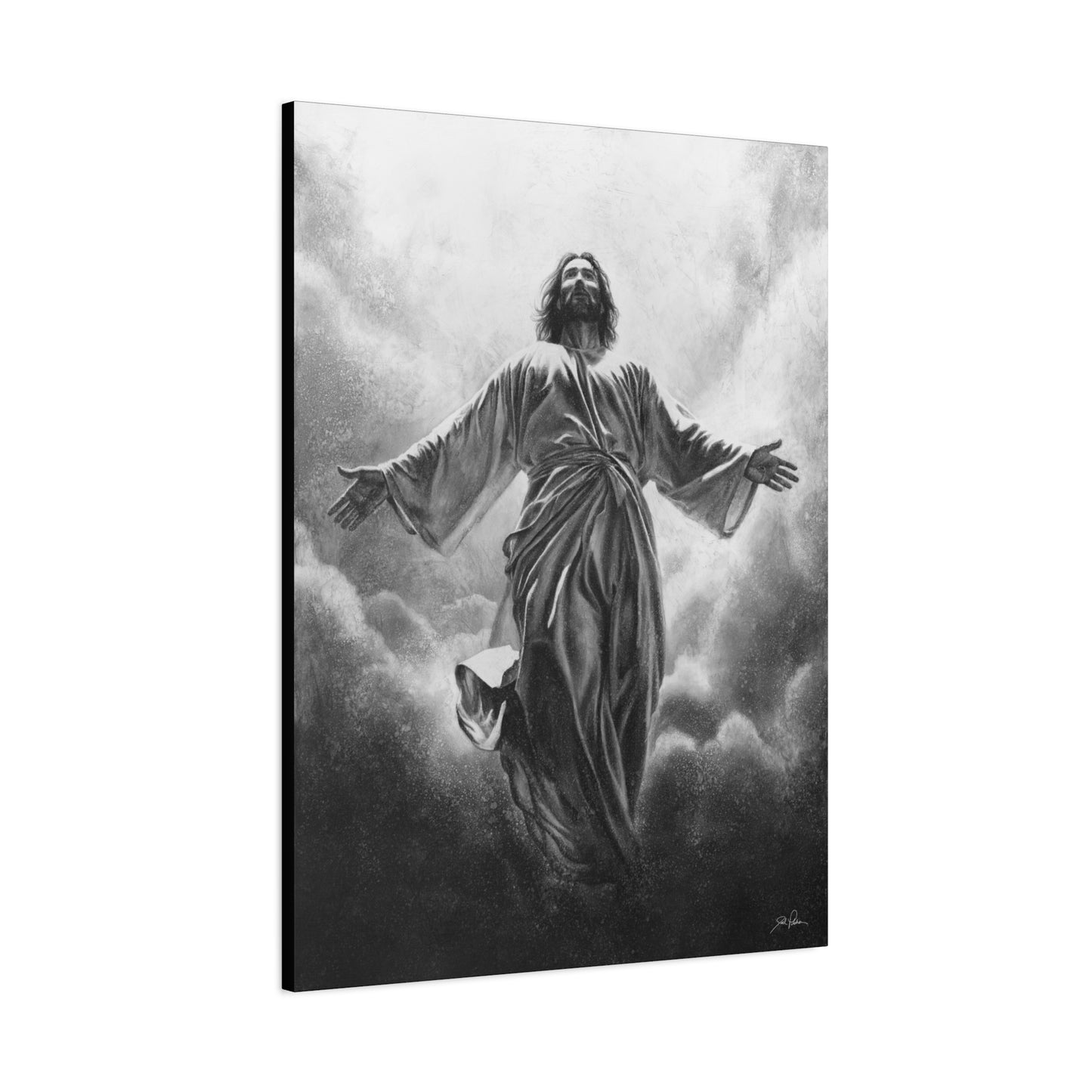 "In His Glory" Stretched Canvas