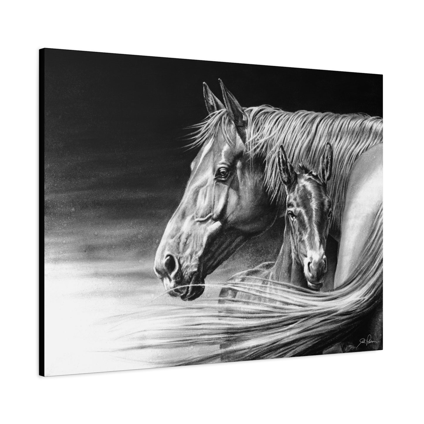 "Safe and Sound" Stretched Canvas