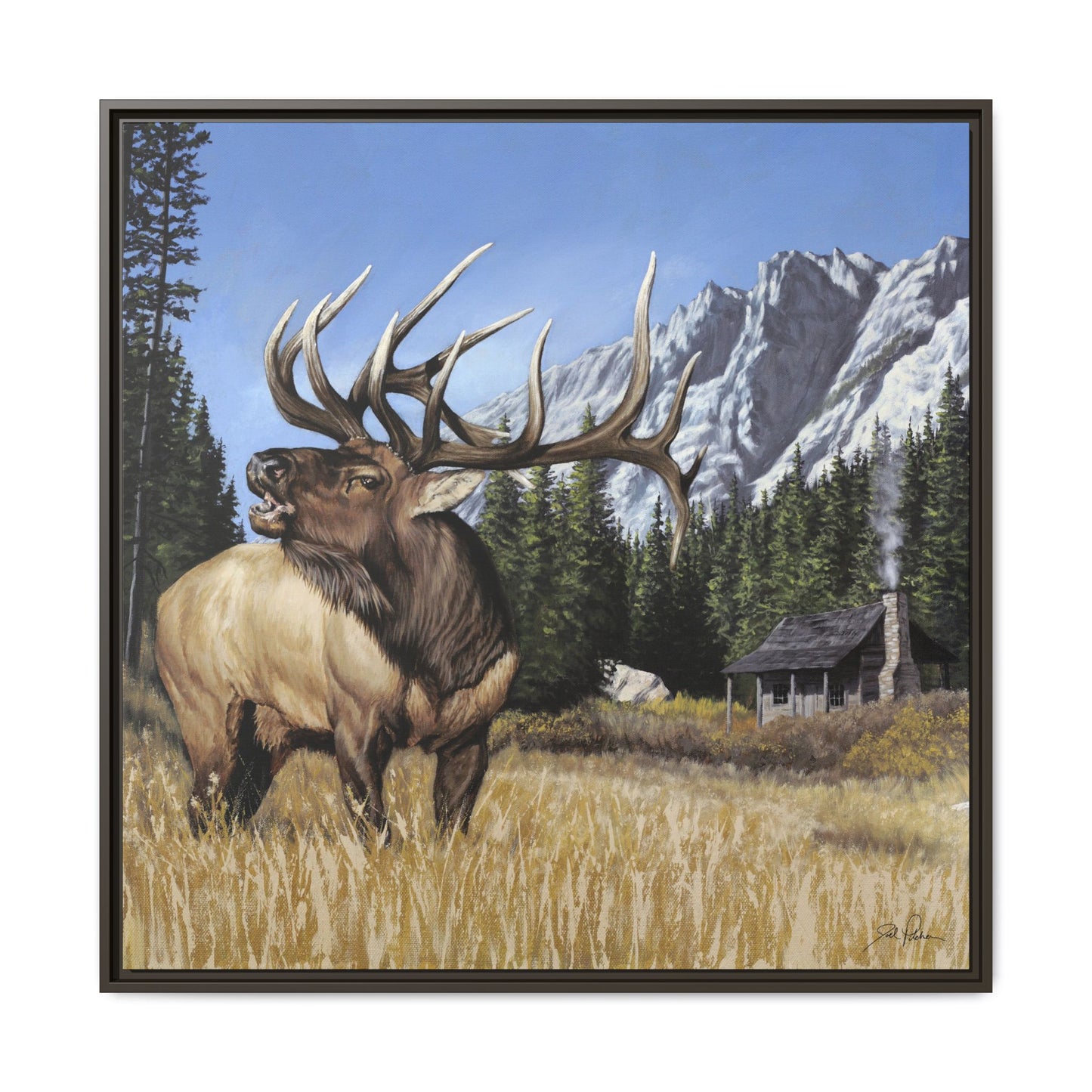 "Sanctuary" Framed Canvas