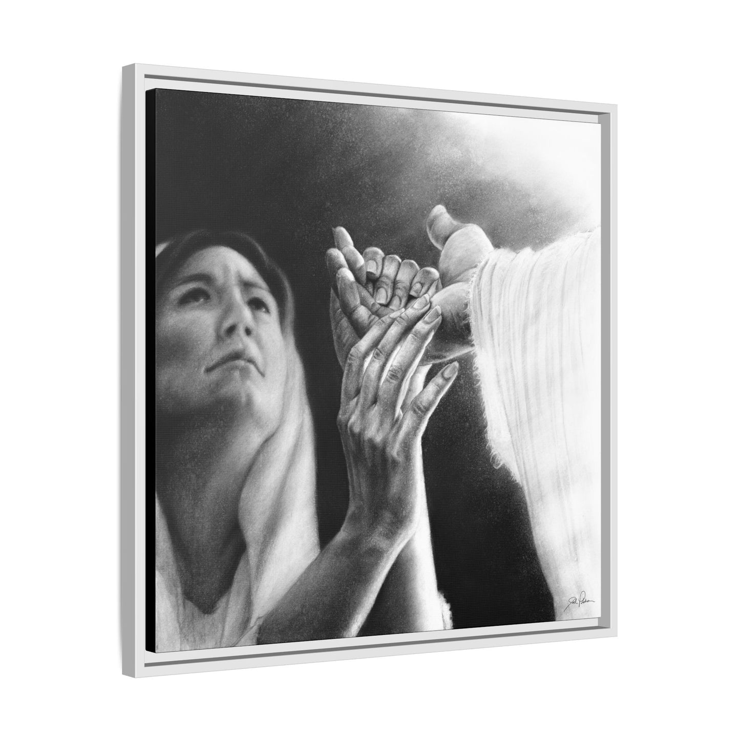 "Be of Good Comfort" Framed Canvas