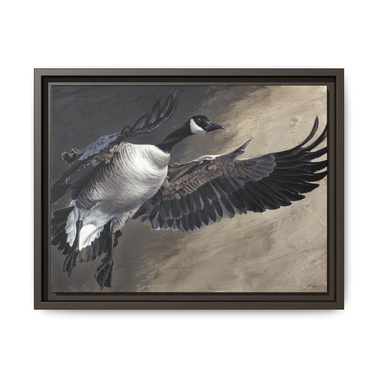 "Homeward Bound" Framed Canvas