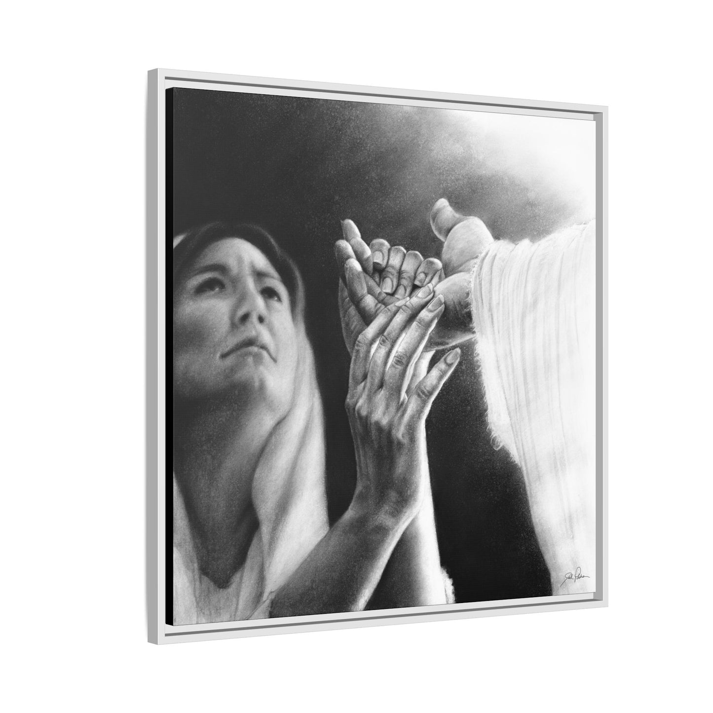 "Be of Good Comfort" Framed Canvas