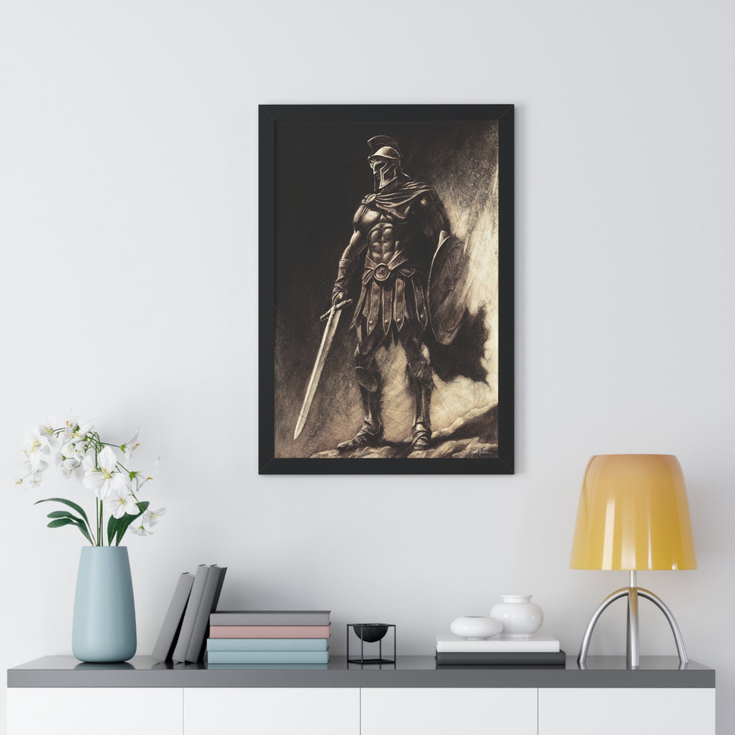"Armor of God" Framed Paper Print