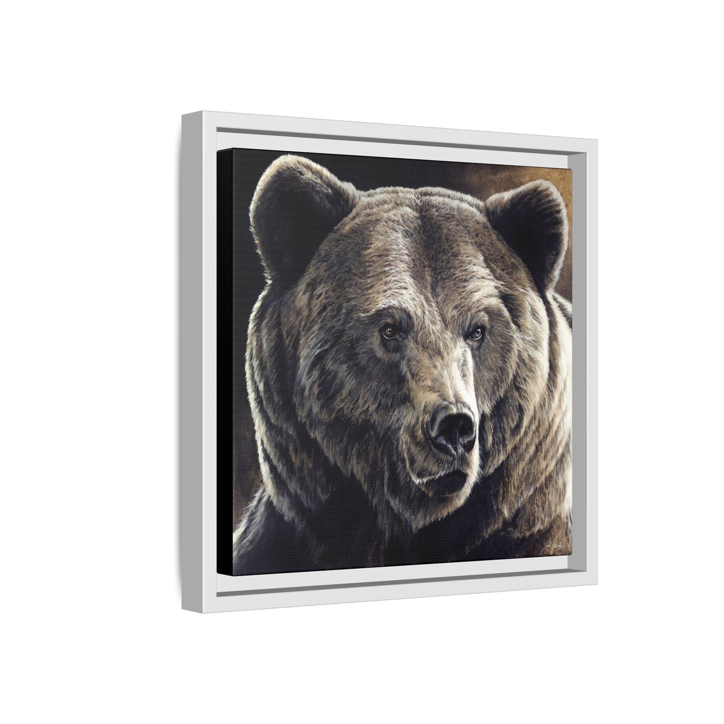 "Kodiak" Framed Canvas
