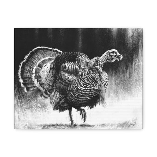 "Gobbler" Stretched Canvas