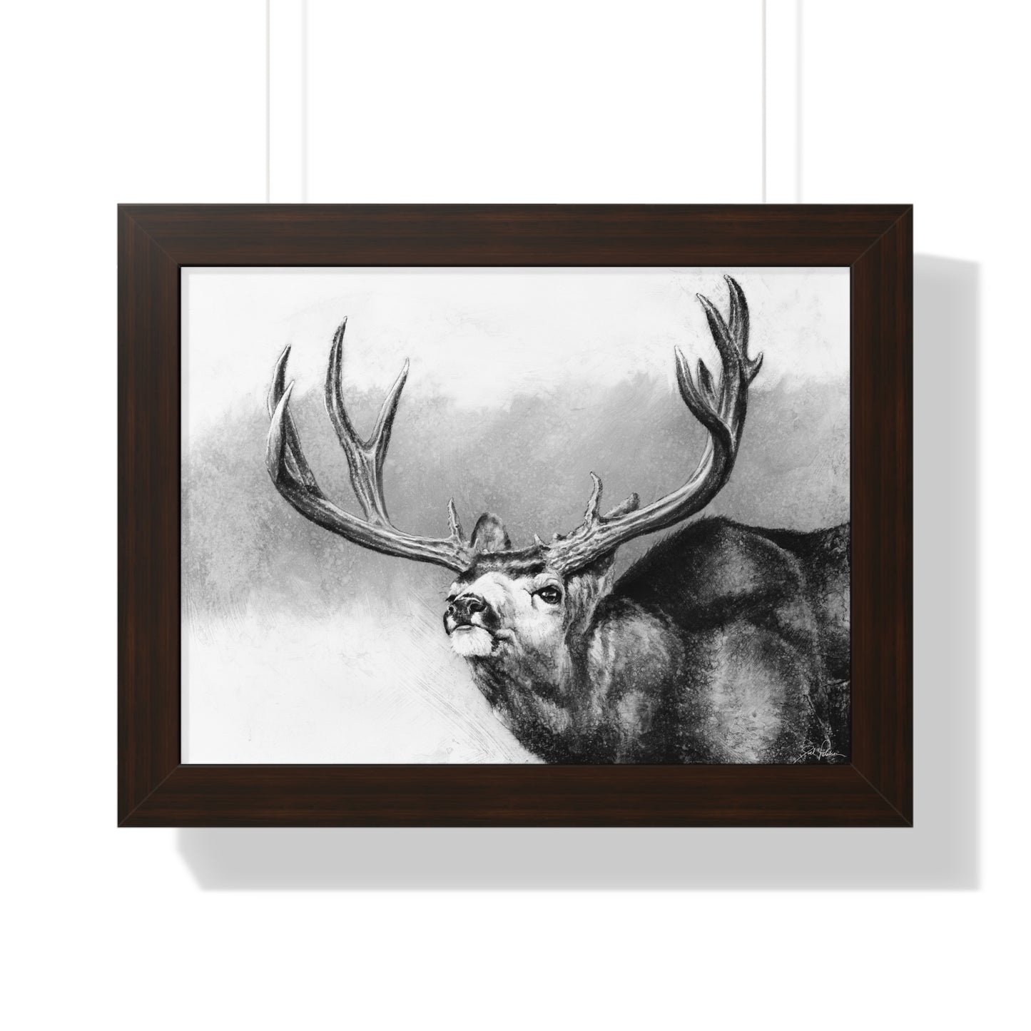 "Heavy & Wide" Framed Paper Print